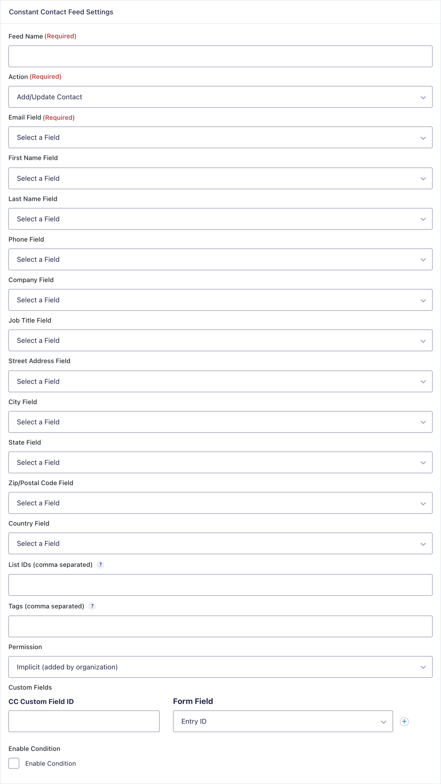 Gravity Forms Constant Contact Integration Premium Add-on - Gravity Extra